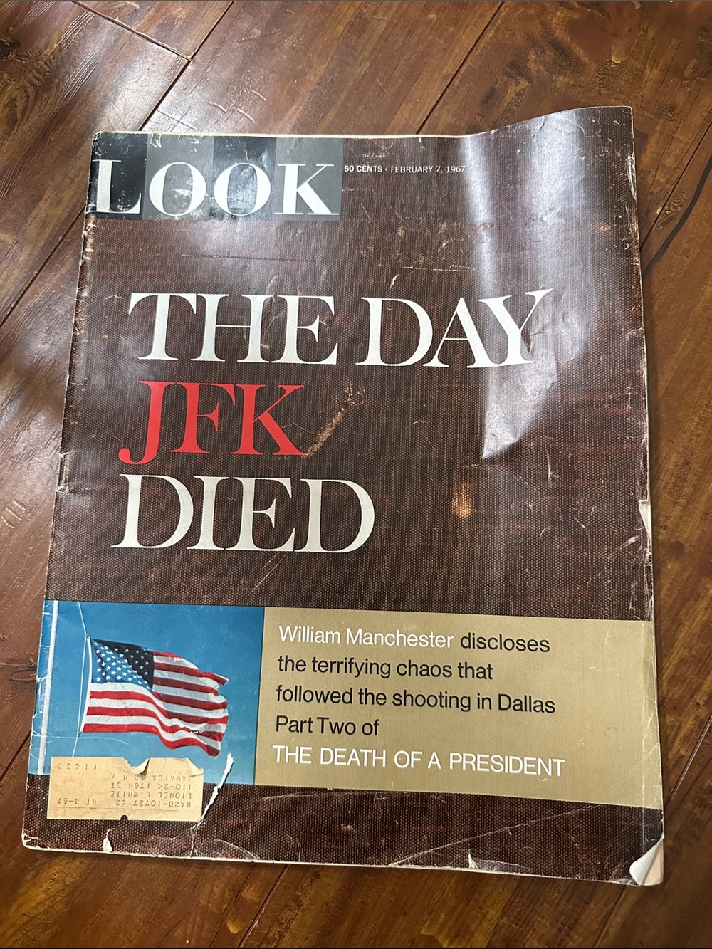 Vintage LOOK Magazine February 7 1967 JFK Assassination Parkland Hospital +